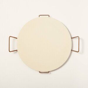 15" Round Pizza Stone with Metal Rack - Hearth & Hand Magnolia‎ - Target 2021